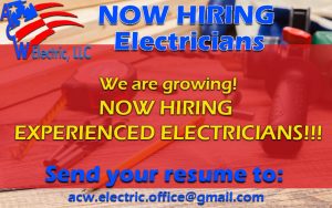 Now Hiring Electricians